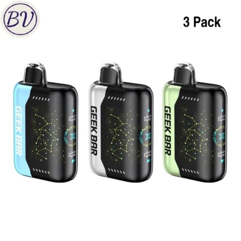 2 Pack Geek Bar Pulse X 25K Puffs Disposable Vape Wholesale 25000
