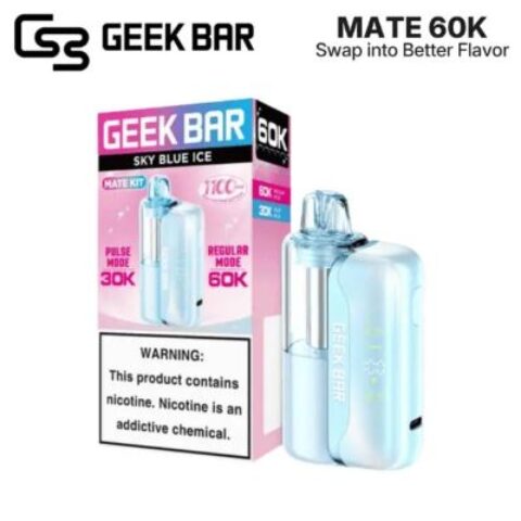2 Pack Geek Bar Mate 60K Puffs Disposable Vape Wholesale